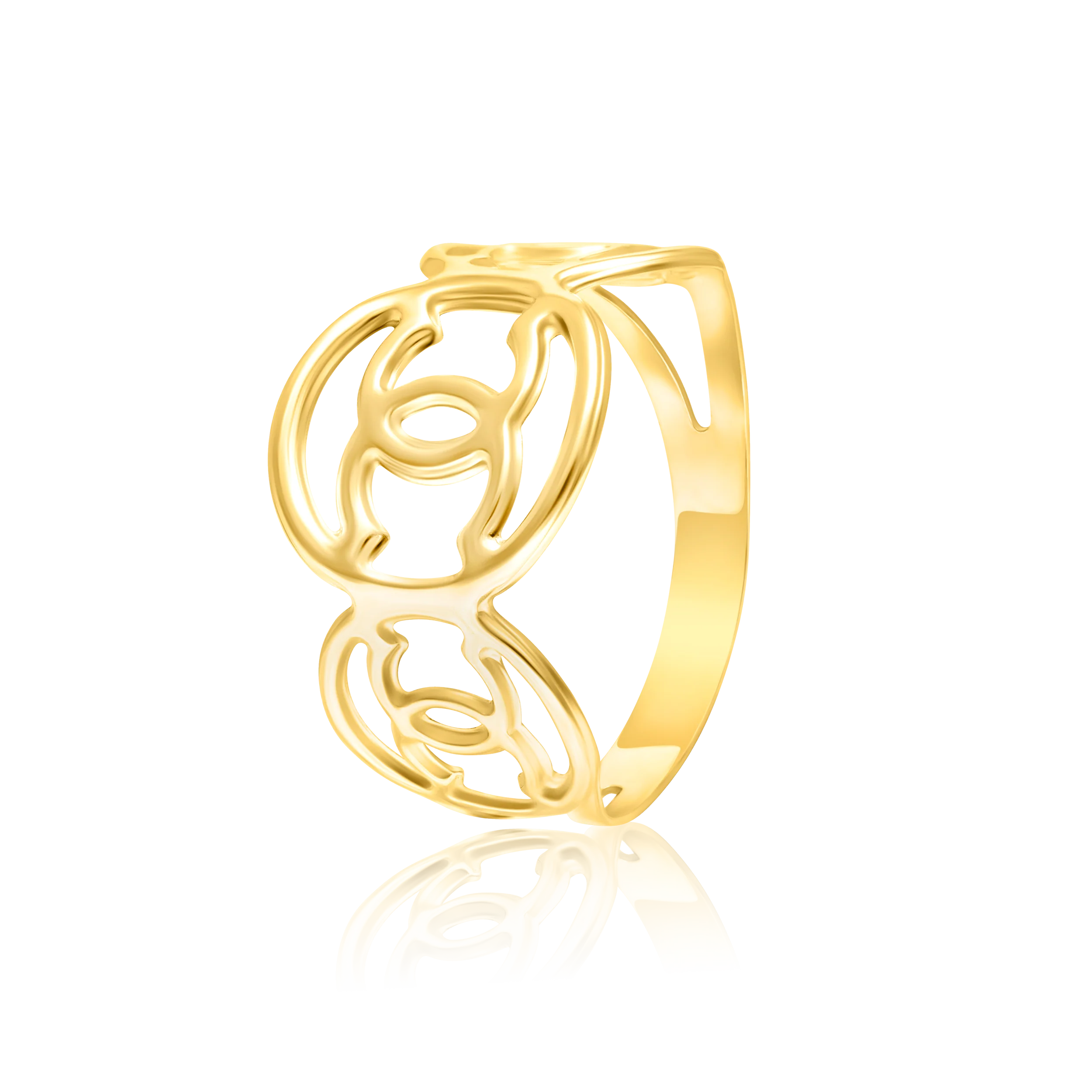 18K Pure Gold C.H Ring Talagold