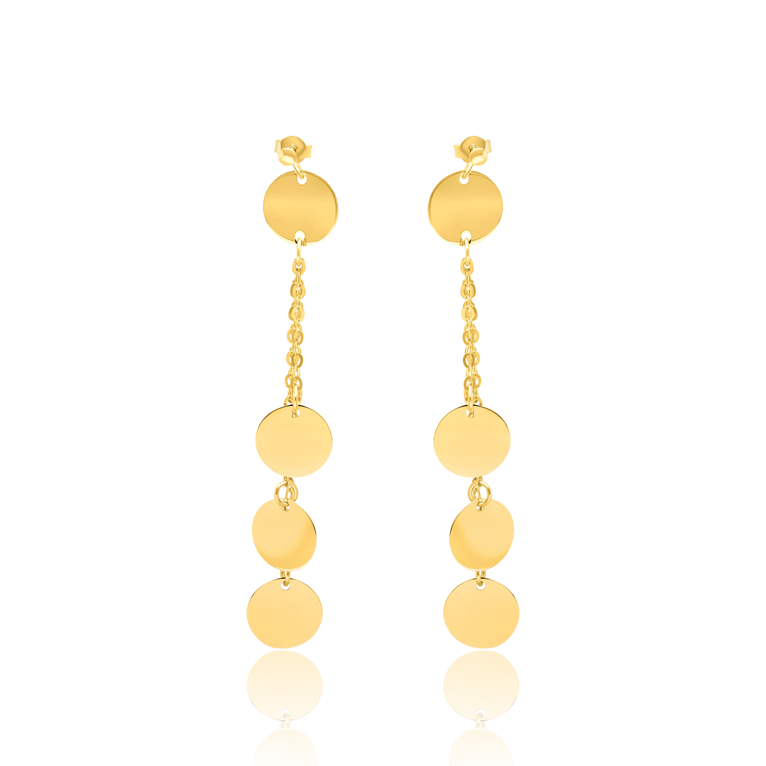 18K Pure Gold Elegant Jewelry Set Talagold - Image 3