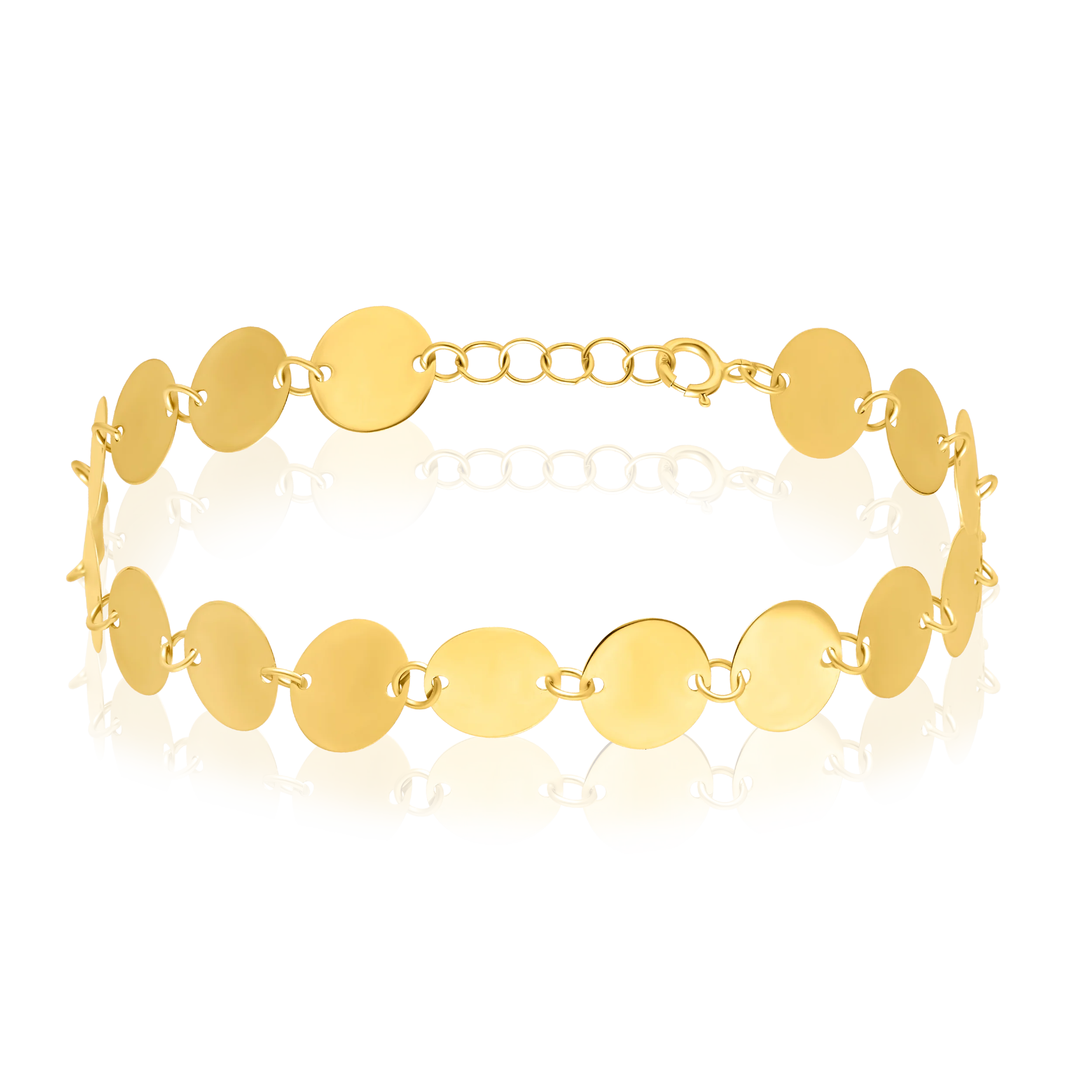 18K Pure Gold Elegant Jewelry Set Talagold - Image 4