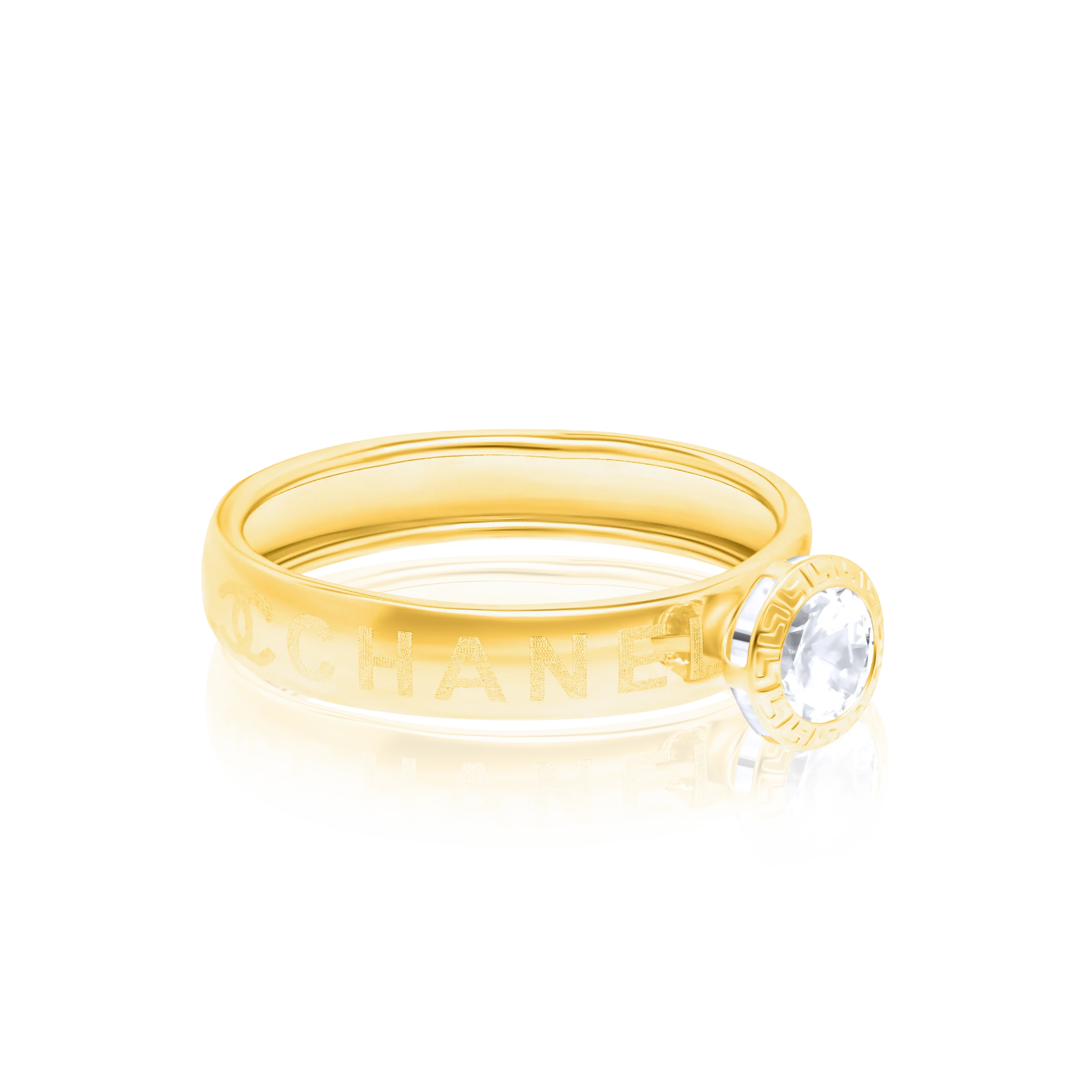 18K Pure Gold Stone Ring Talagold - Image 2