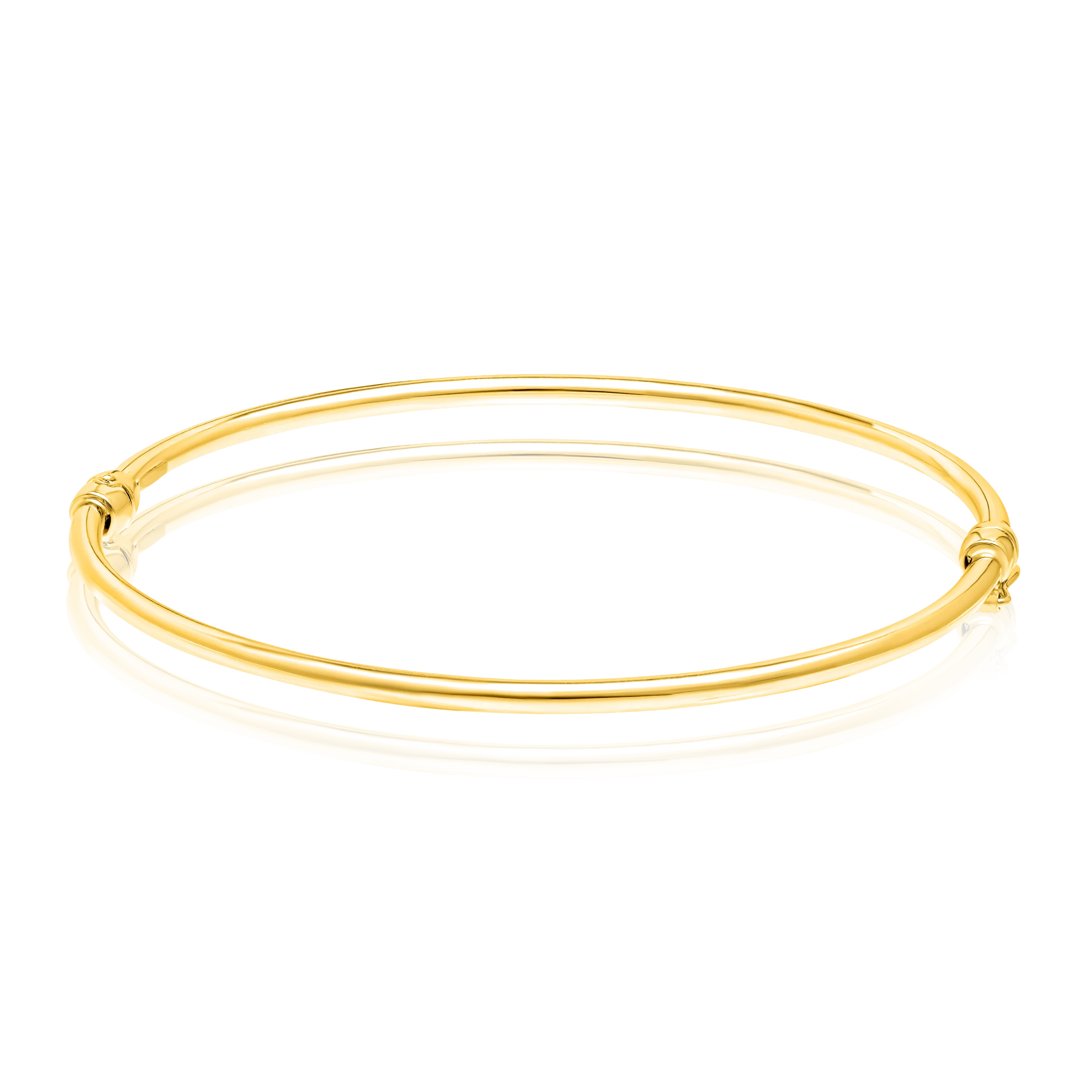 18K Pure Gold Thin Bangle Talagold