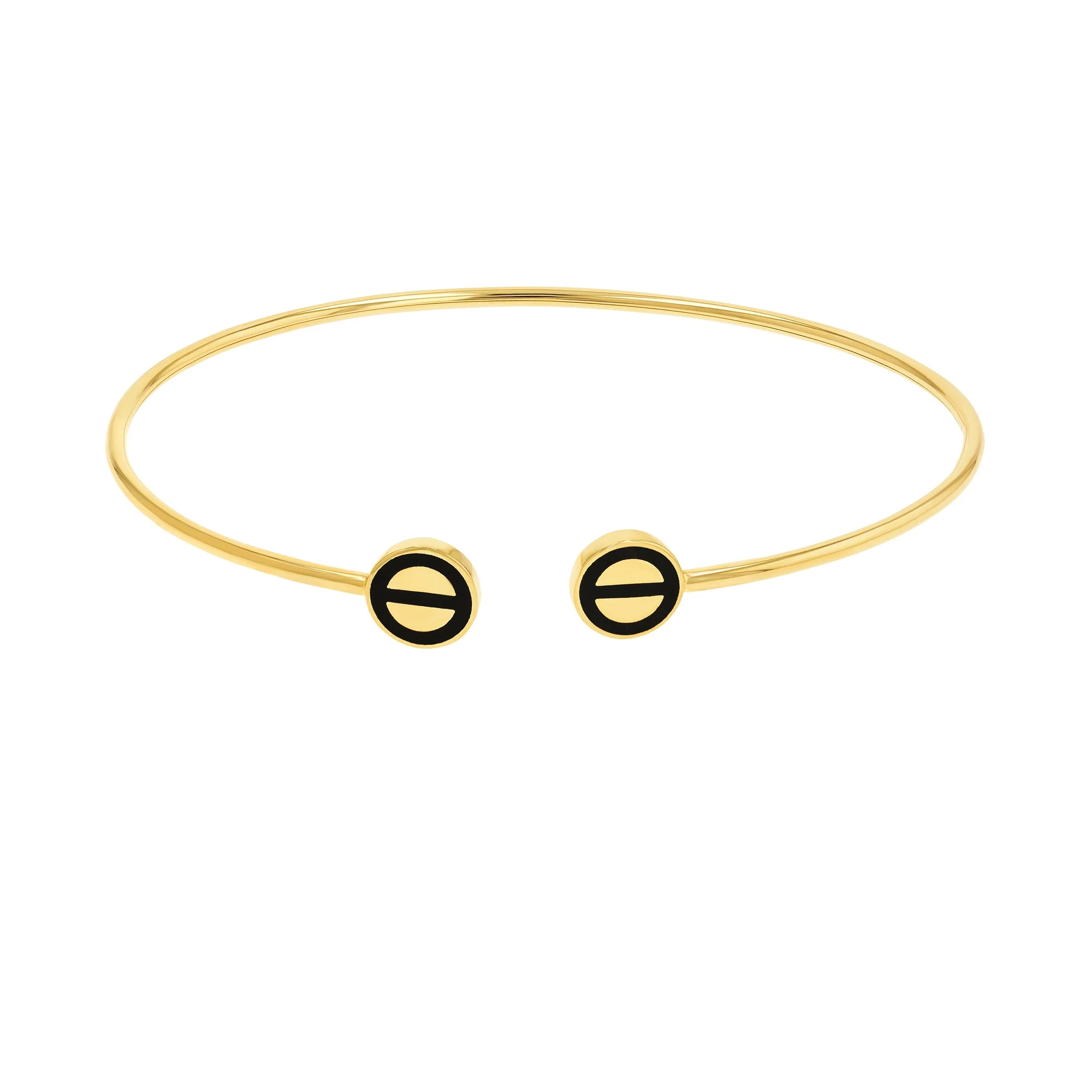 18K Pure Gold C.R Adjustable Bangle Talagold