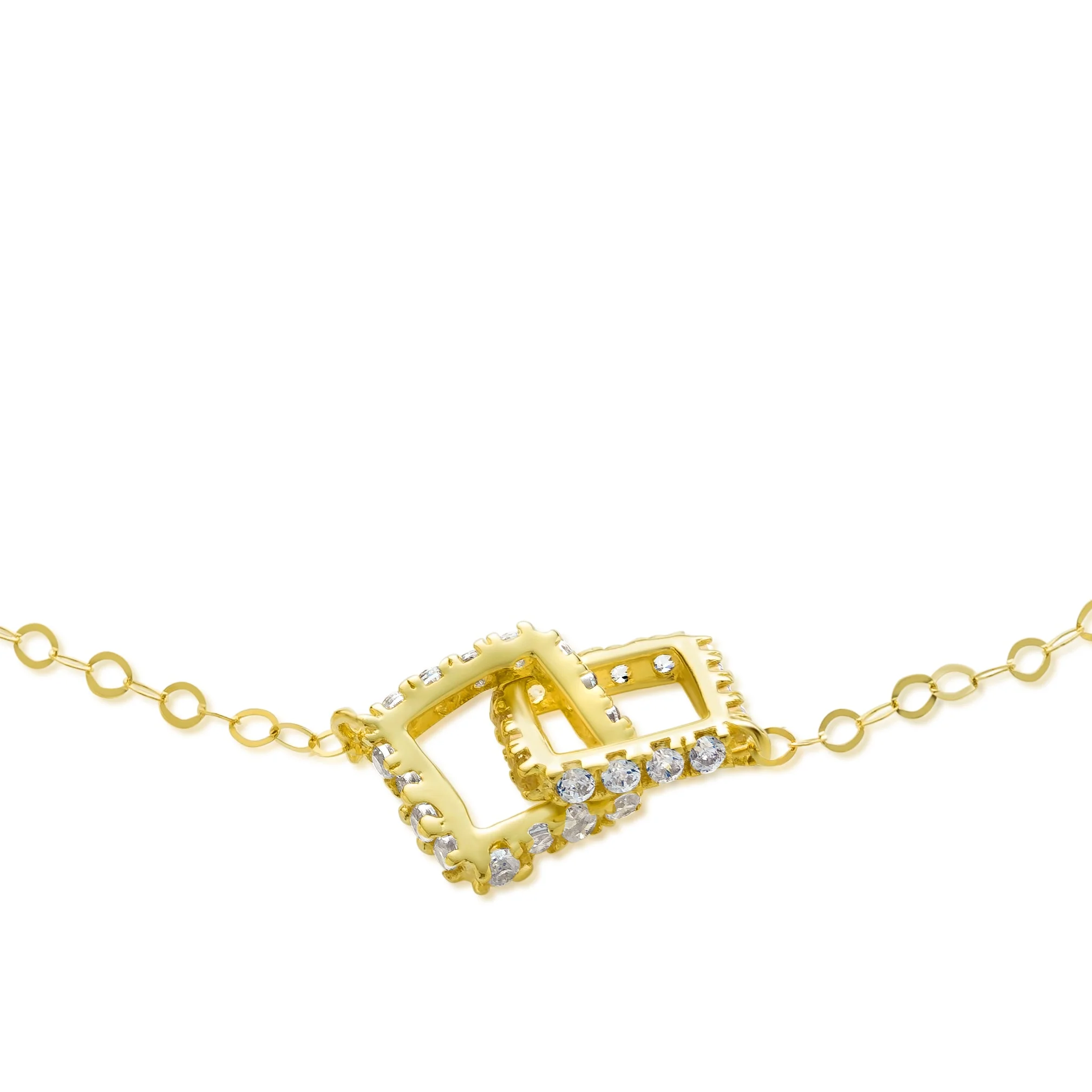 18K Pure Gold Stone Bracelet - Image 2