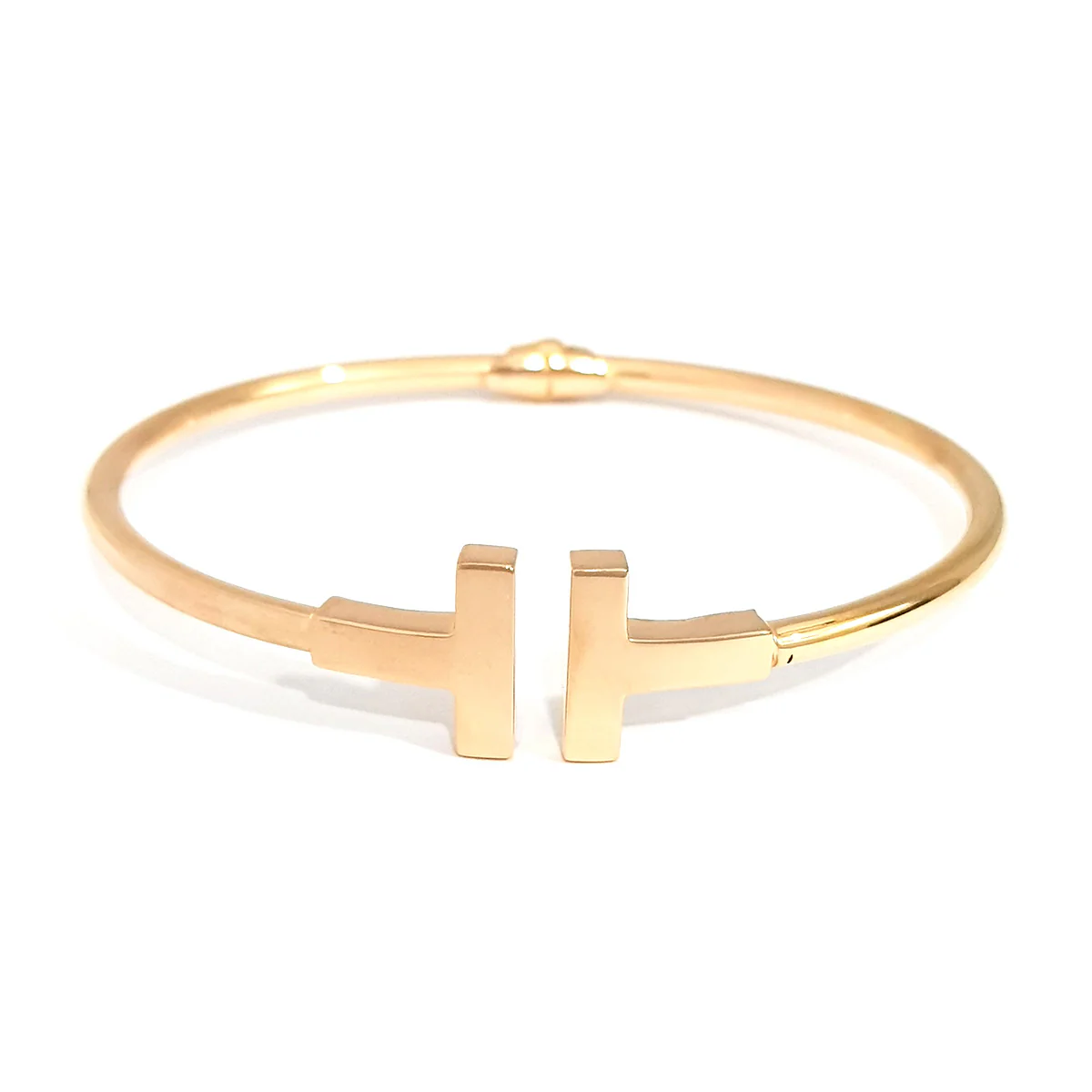 18K Pure Gold Elegant Design Bangle