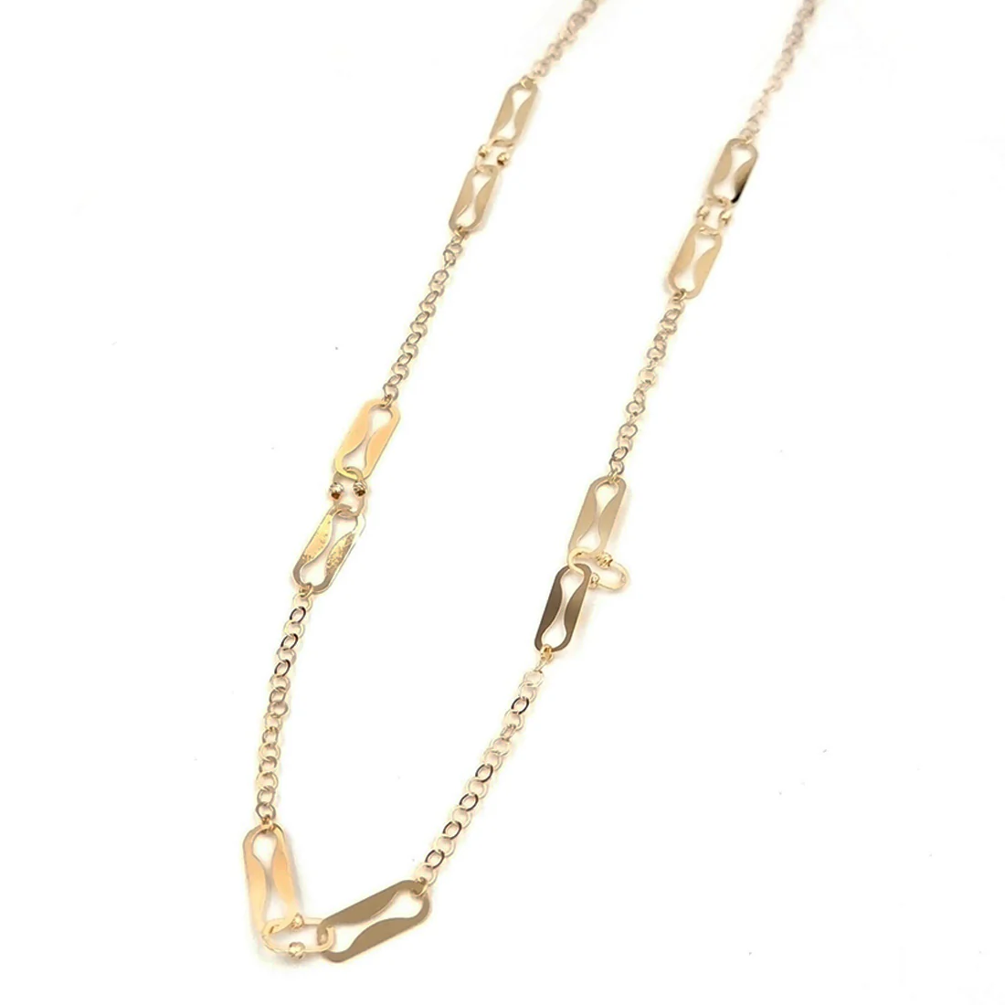 18K Pure Gold Linked Chain - Image 4