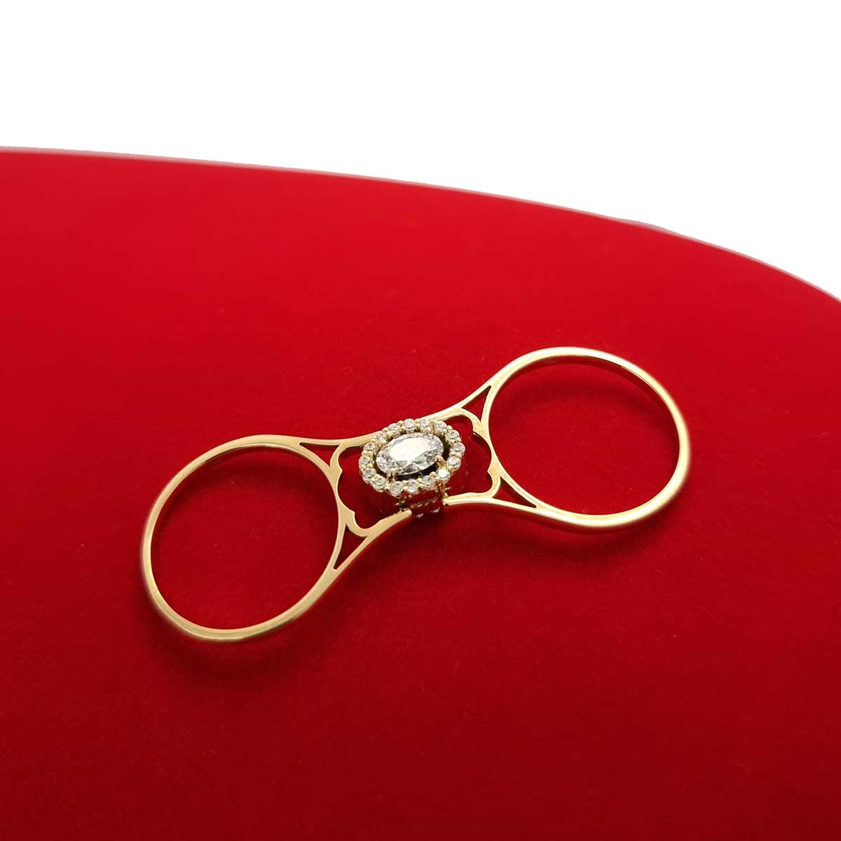 18K Pure Gold Ring - Image 3