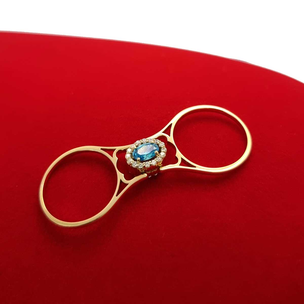 18K Pure Gold Ring - Image 4