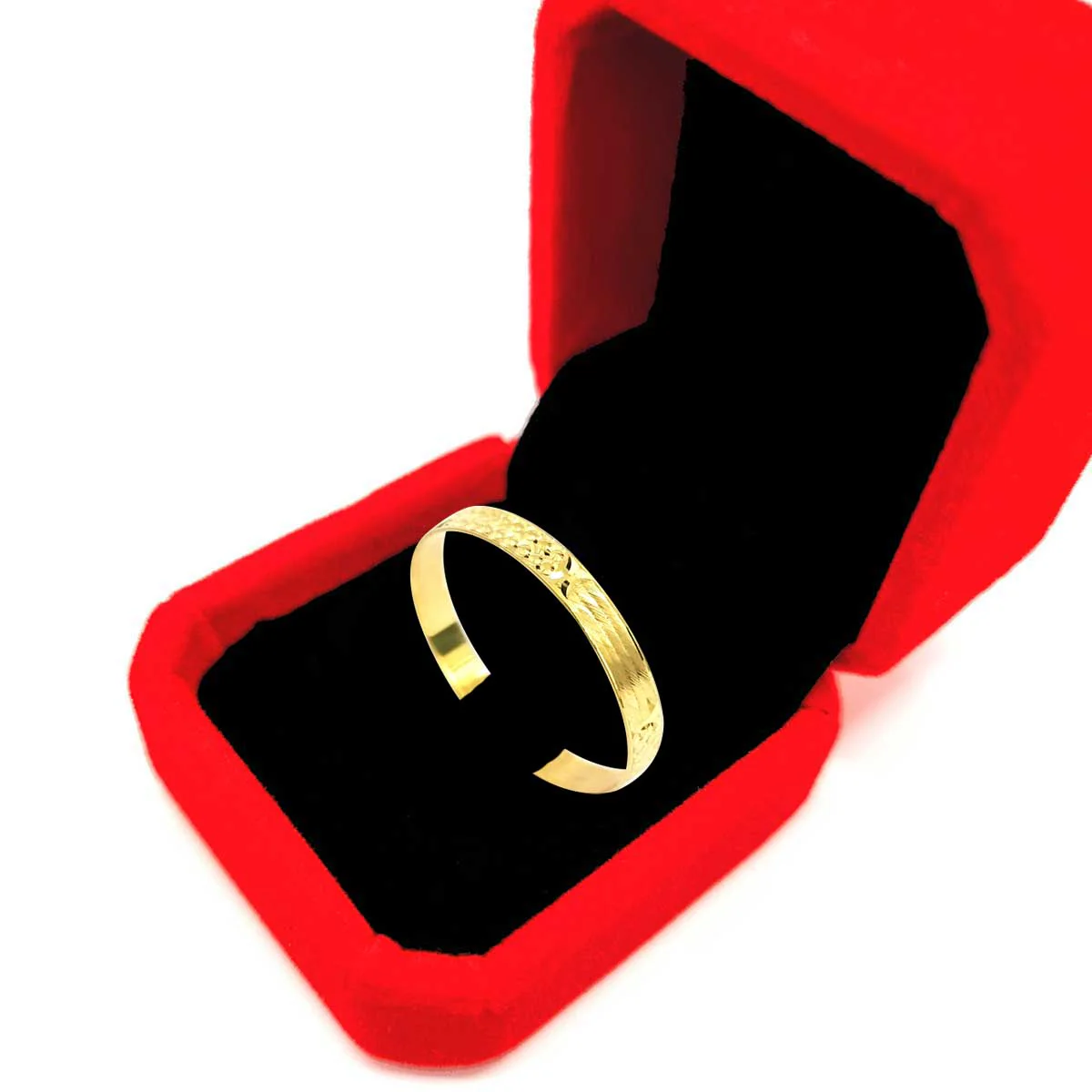 18K Pure Gold Couple Ring - Image 7