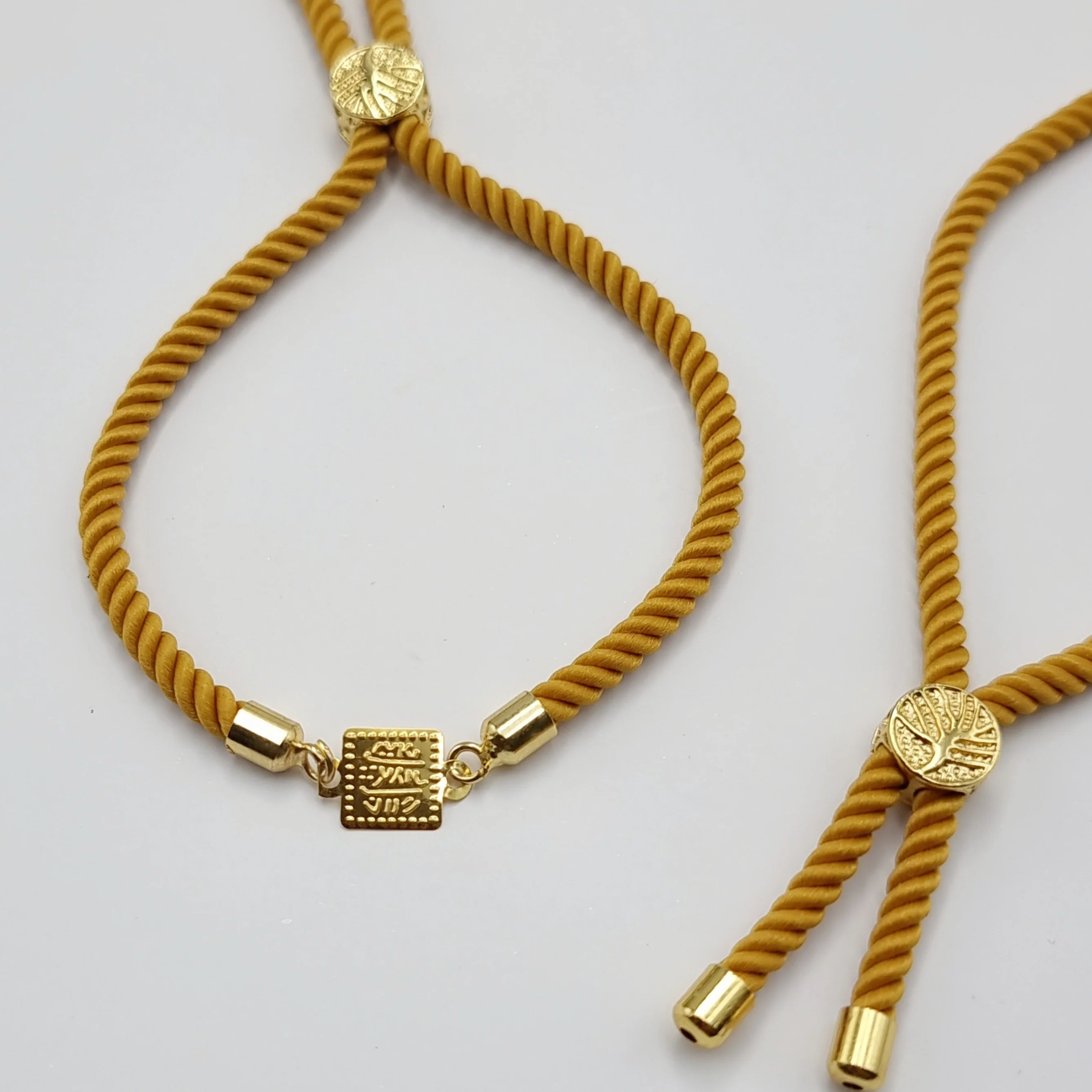 21K Pure Gold Adjustable Bracelet - Image 19