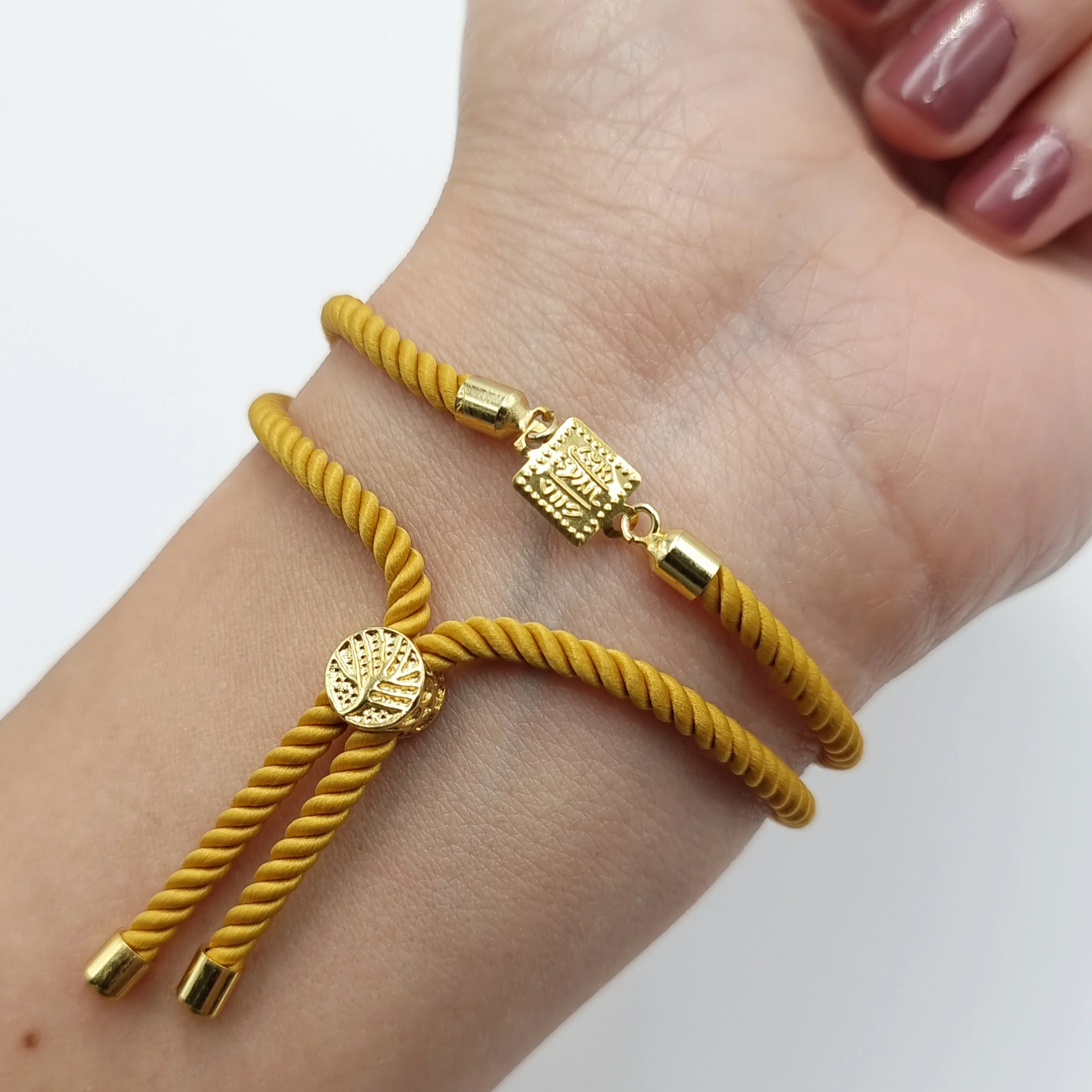 21K Pure Gold Adjustable Bracelet - Image 22