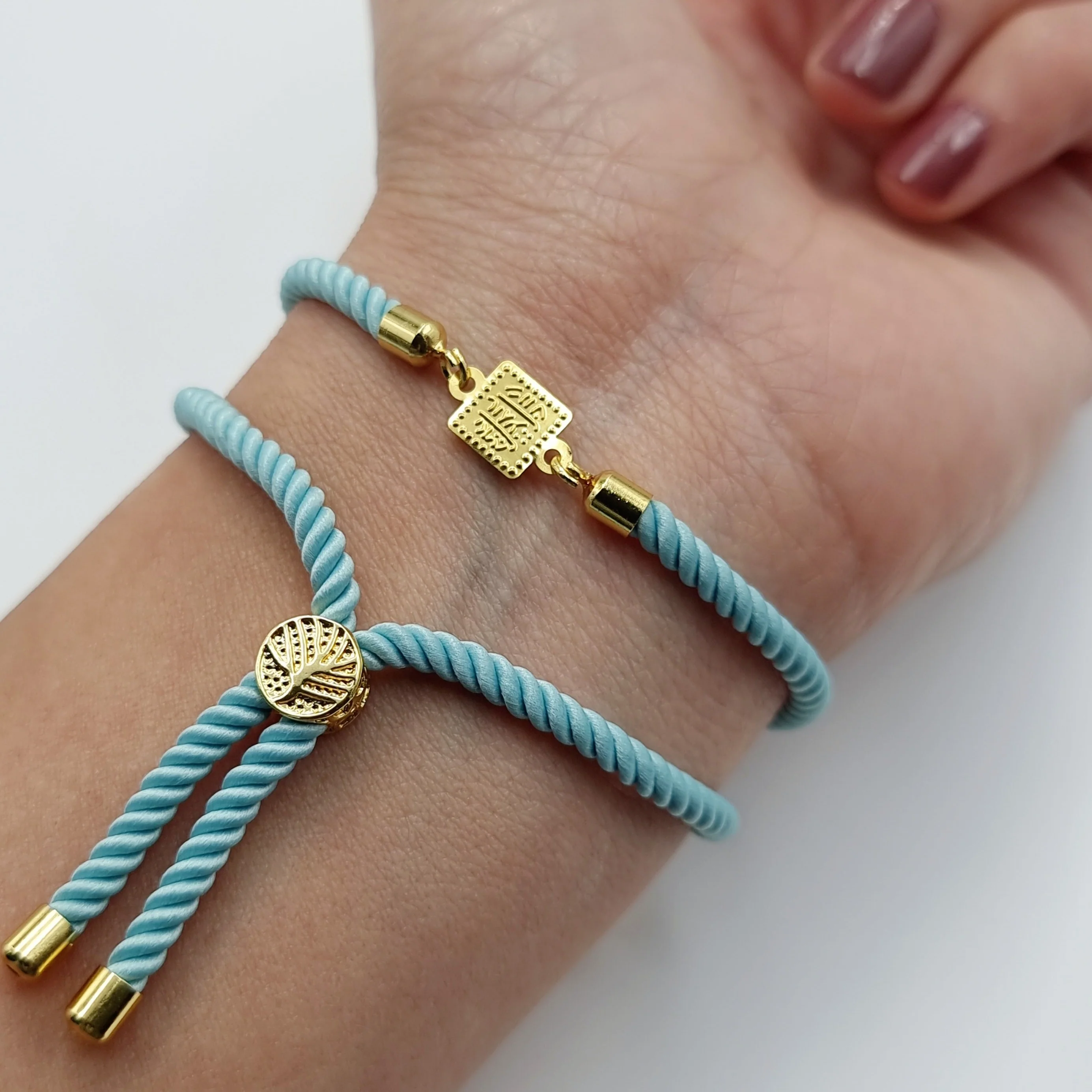 21K Pure Gold Adjustable Bracelet - Image 26