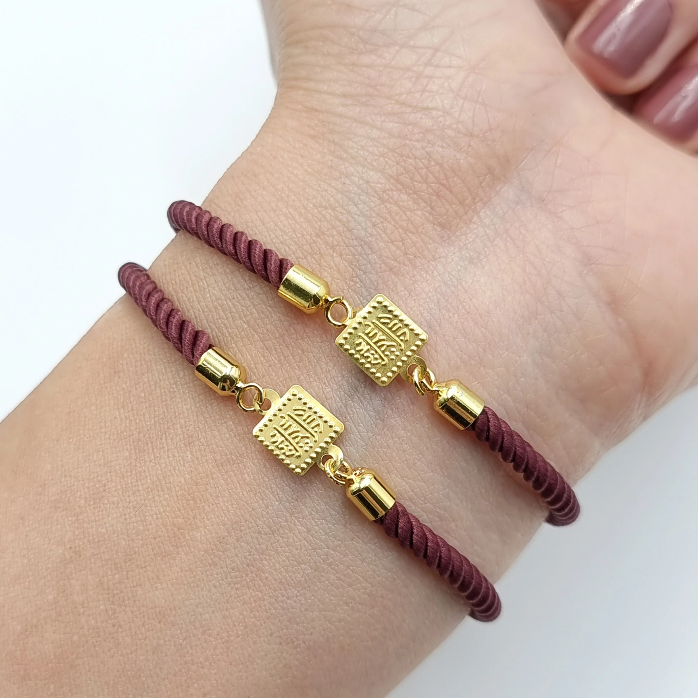 21K Pure Gold Adjustable Bracelet - Image 44