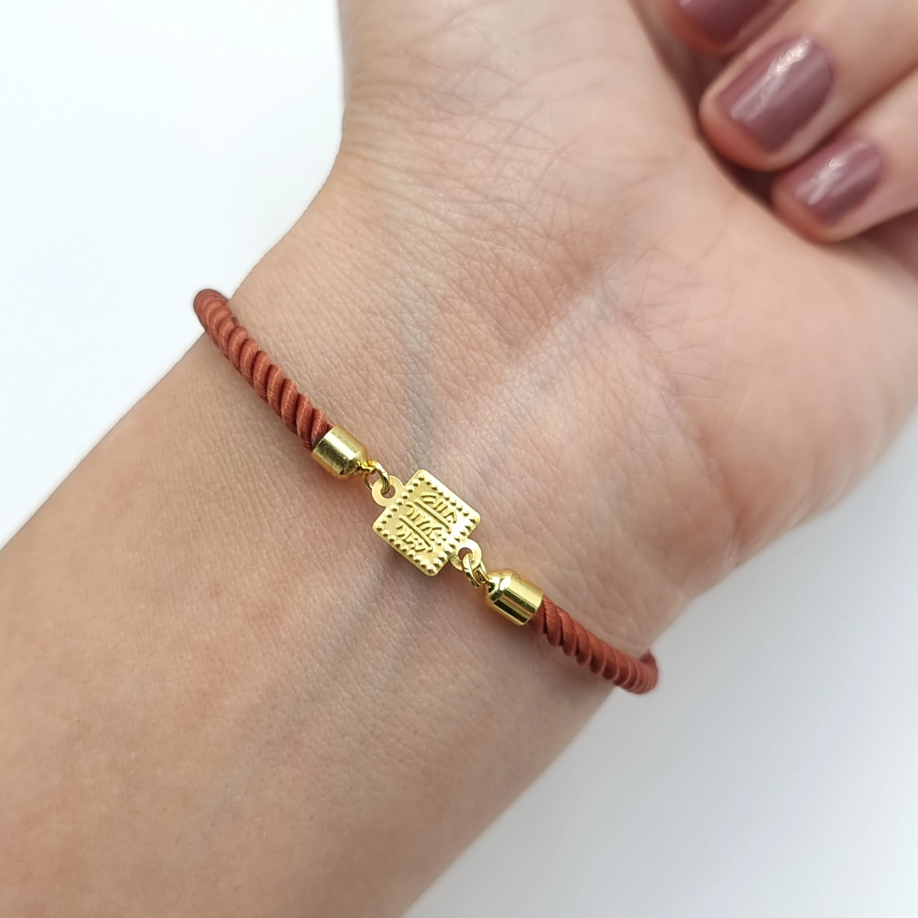 21K Pure Gold Adjustable Bracelet - Image 46