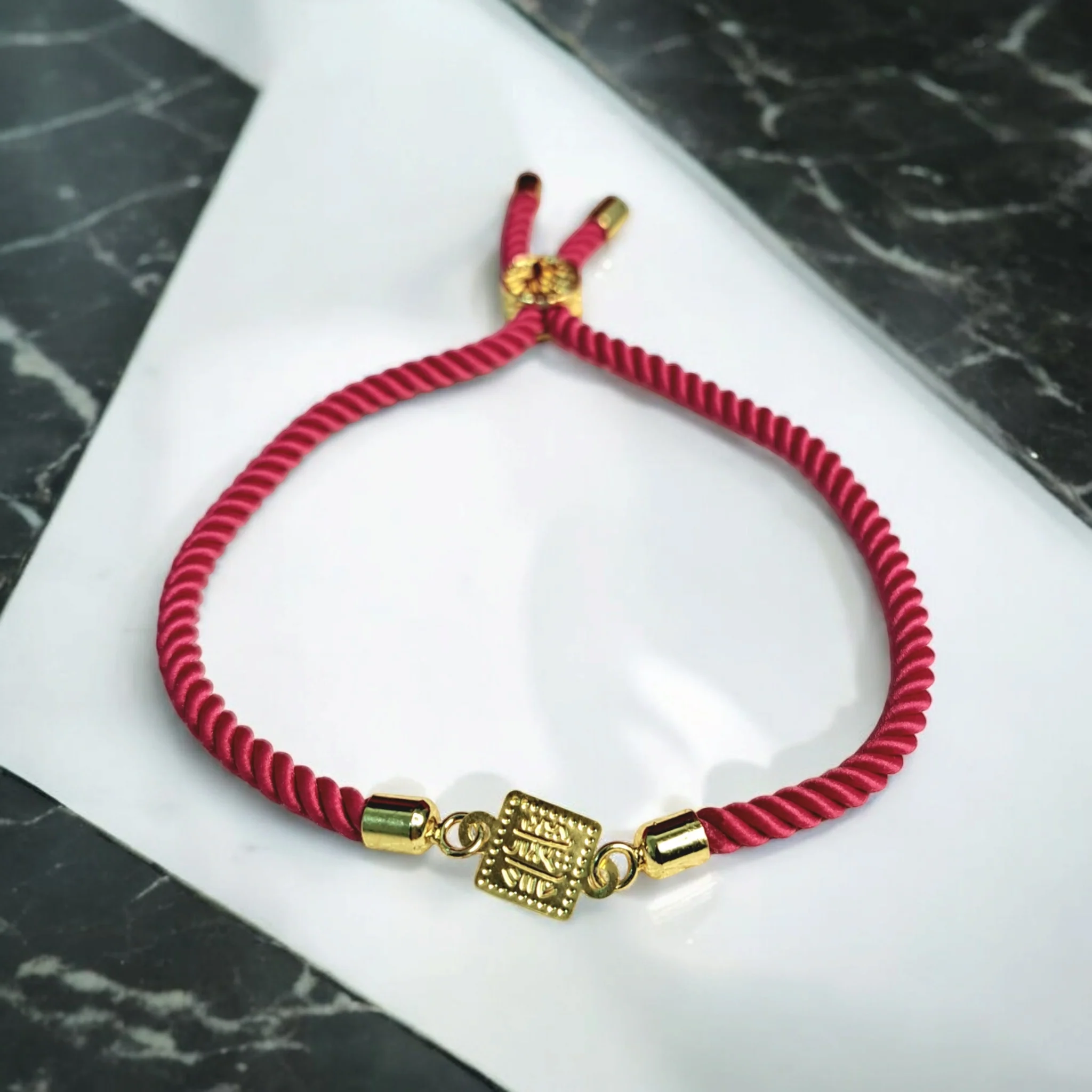 21K Pure Gold Adjustable Bracelet - Image 53
