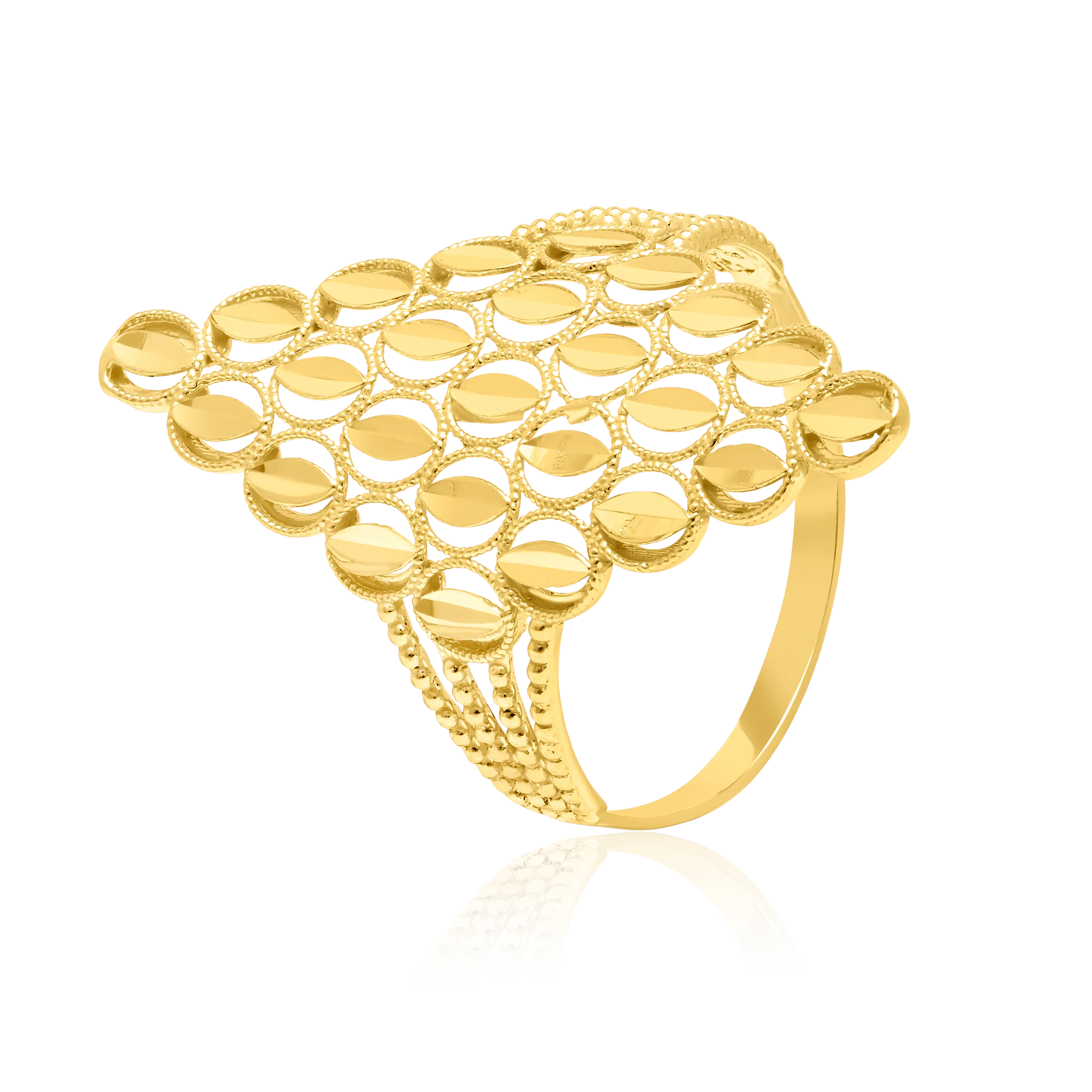 21K Pure Gold Ring Talagold