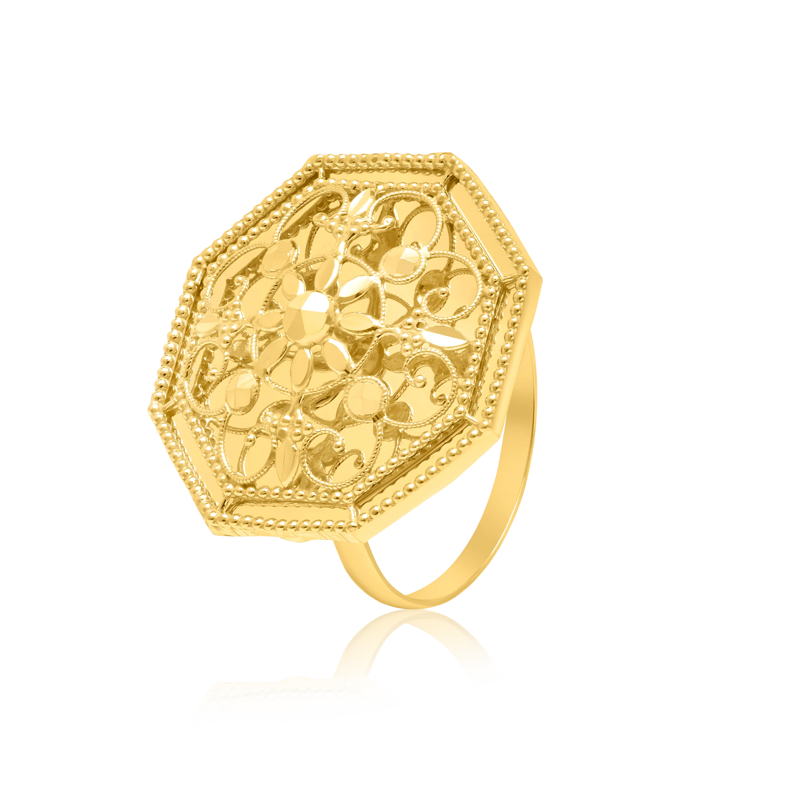 21K Pure Gold Ring Talagold