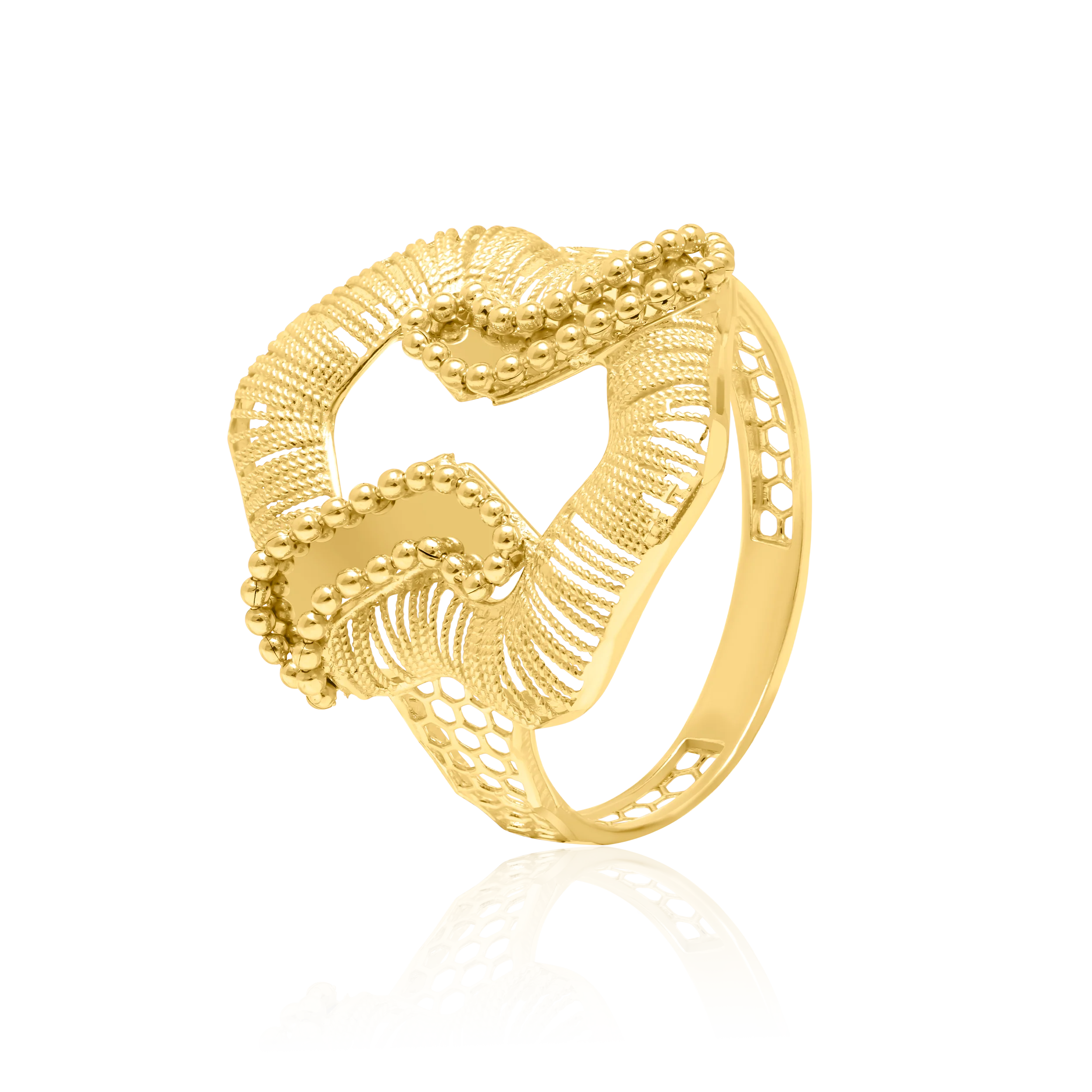 21K Pure Gold Ring Talagold