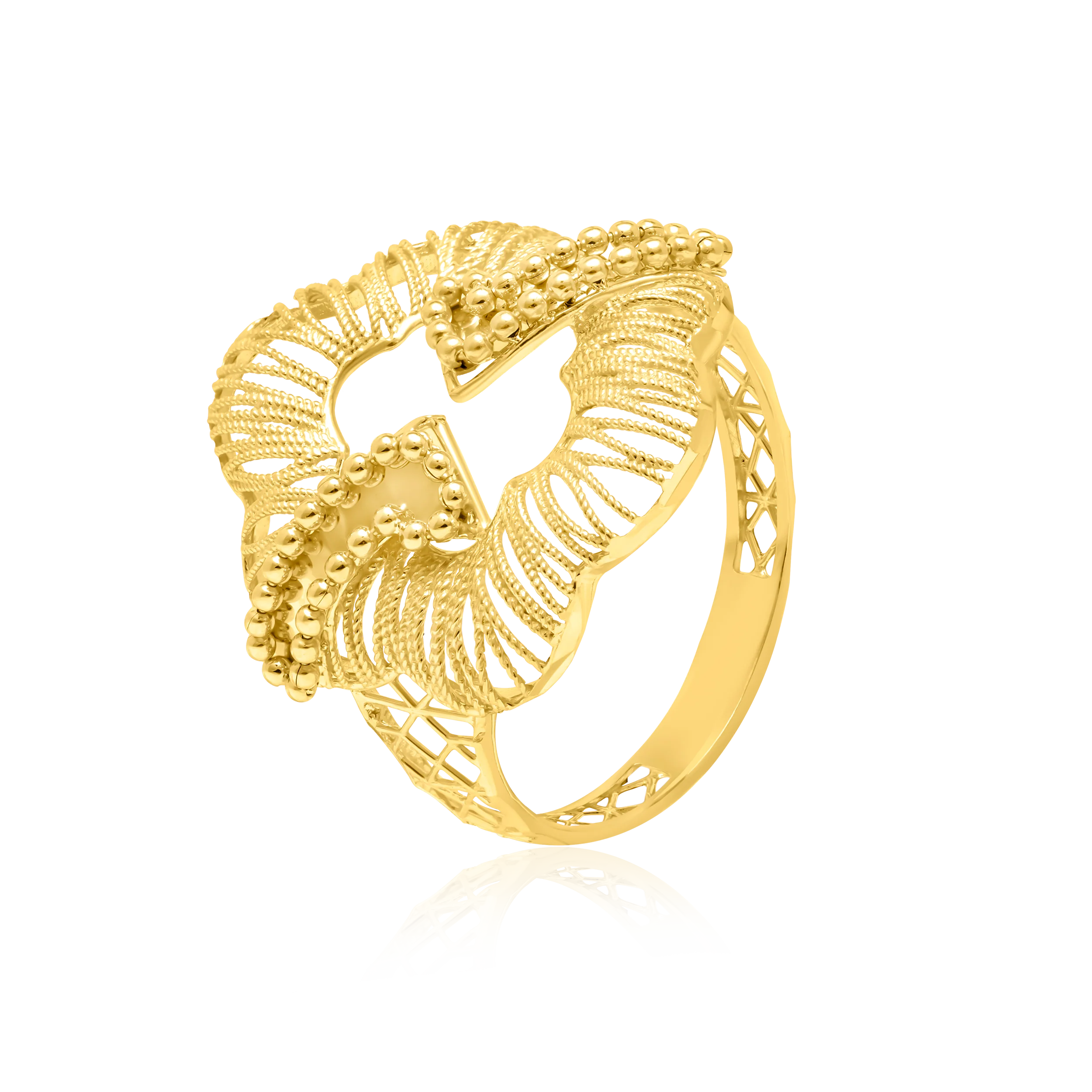 21K Pure Gold Ring Talagold