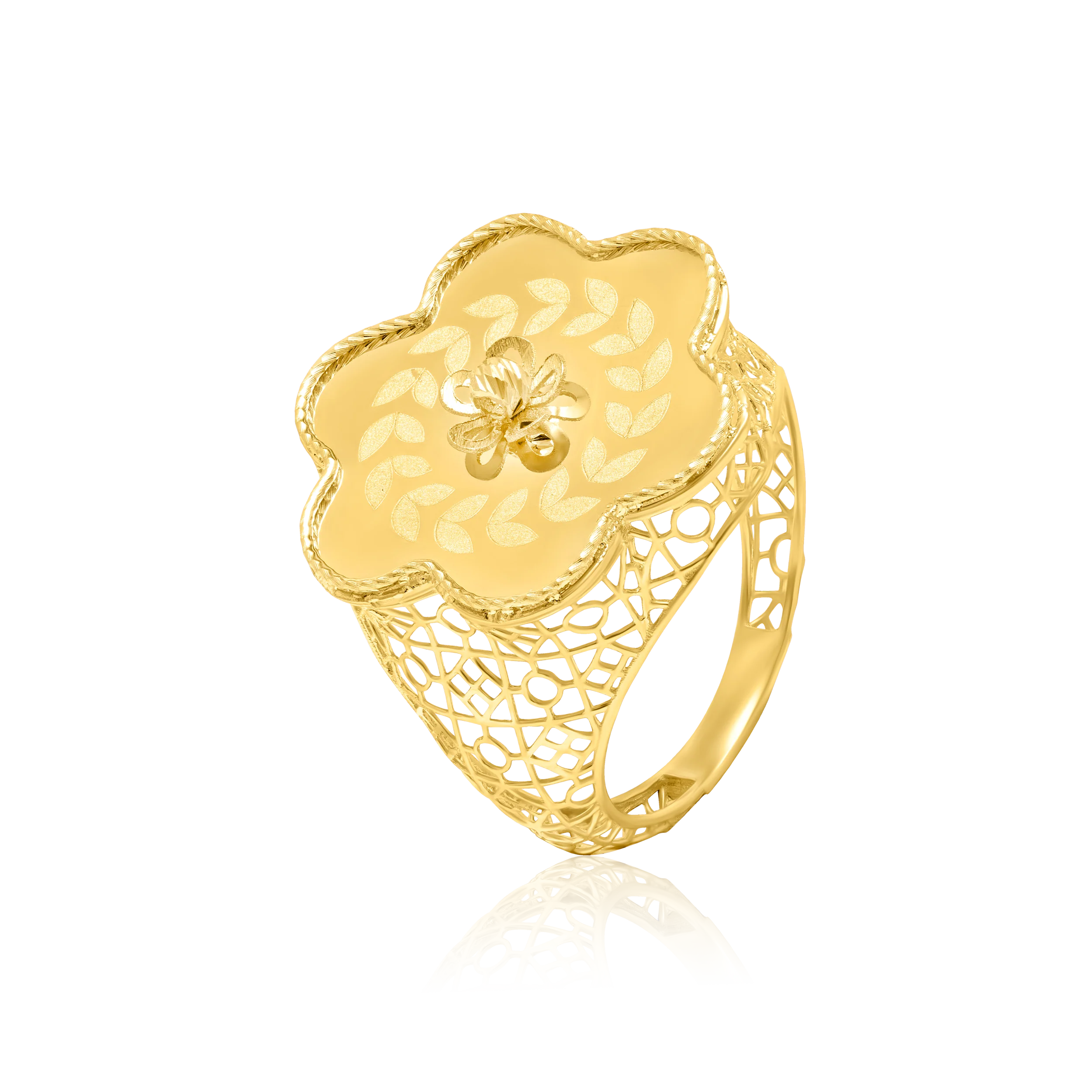 21K Pure Gold Ring Talagold
