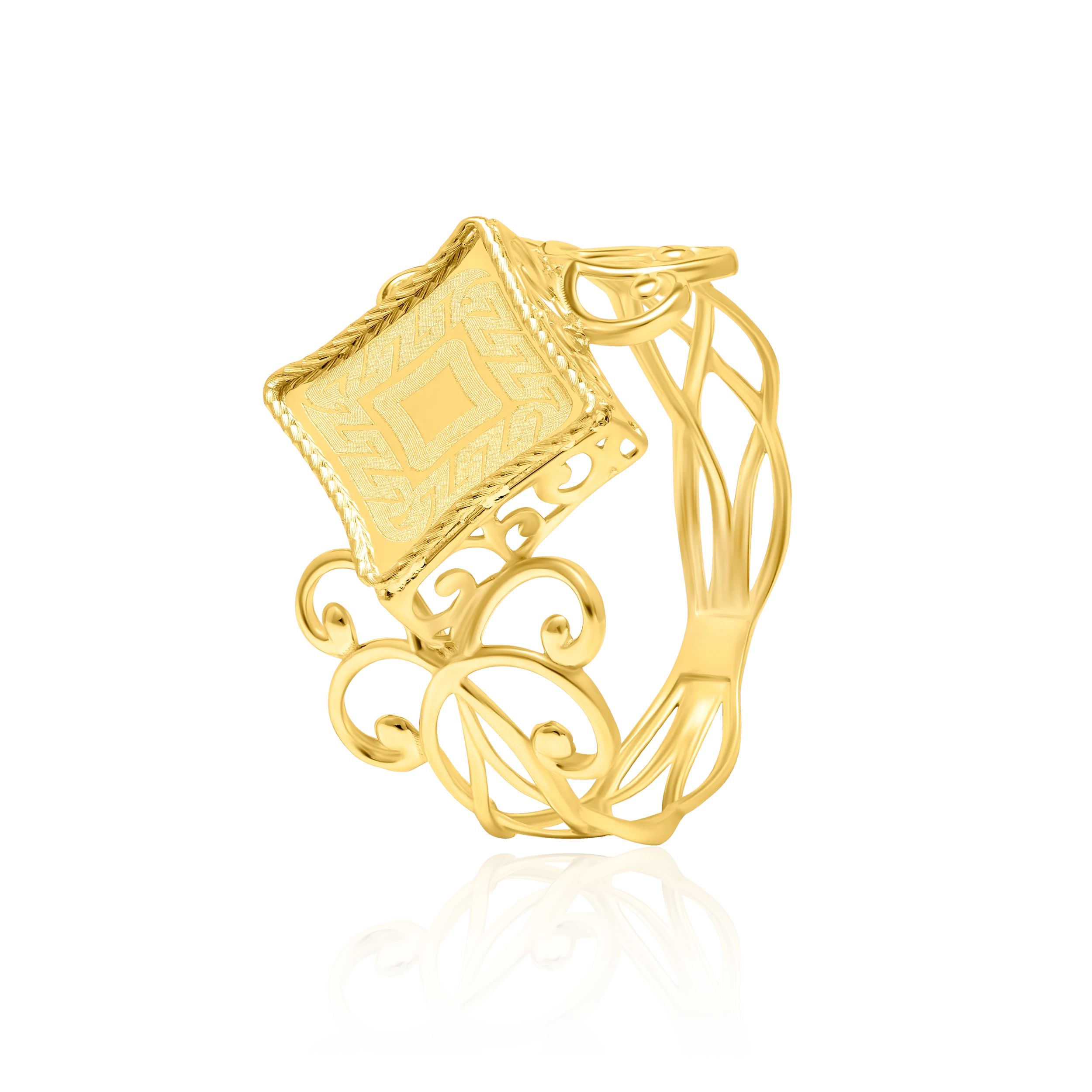 21K Pure Gold Ring Talagold