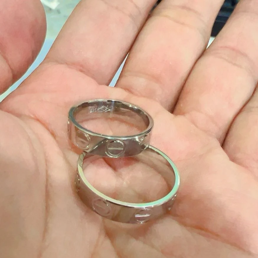 Real 925 Sterling C.R Silver Ring - Image 3