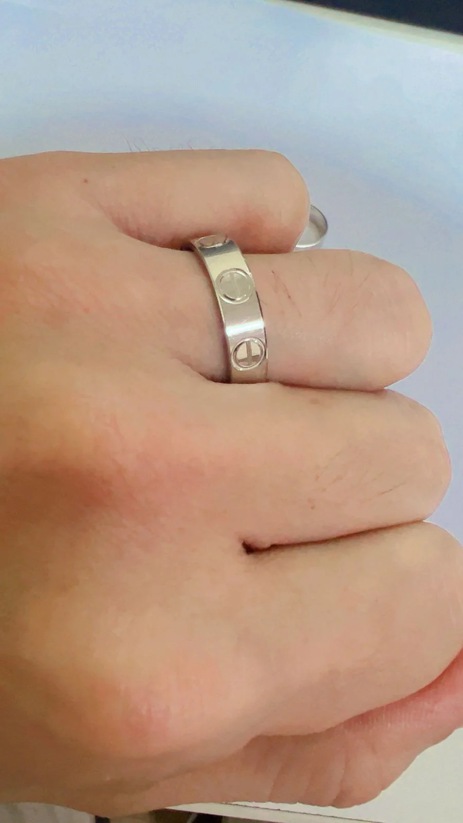 Real 925 Sterling C.R Silver Ring - Image 4